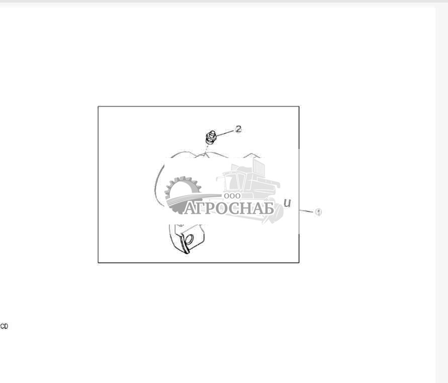 YZ121115 Первичная вилка 